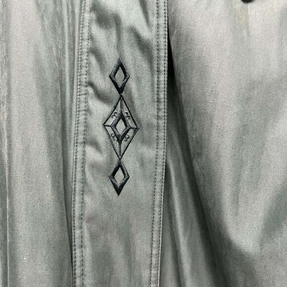 Green Vintage Apropos Parka With FauxFur Trim and Hood - Picture 3 of 6